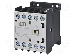 Contactor: 3-pole; NO x3; Auxiliary contacts: NO; 48VAC; 22A; CEC