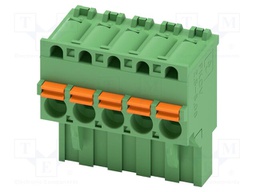 PCB connector, nominal cross section: 2.5 mm?, color: green,