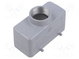 Enclosure: for HDC connectors; C-TYPE; size 77.27; Gland holes: 1