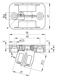 Safety switch accessories: standard key; AZ 15/16