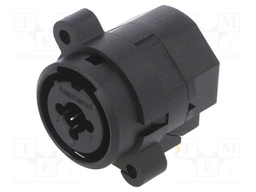 Socket; Jack 6,35mm + XLR; female; angled 90°; THT; 50V; IP40