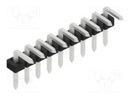 Connector: pin strips; pin header; male; PIN: 9; 2mm; THT; 1x9; 100V