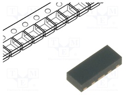 Diode: Transil array; 3A; uDFN10; Features: ESD protection