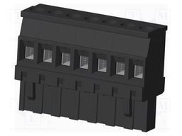 Connector: pluggable terminal block; plug; female; angled 90°