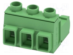 PCB connector, nominal cross section: 2.5 mm?, color: green,