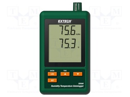 Logger: temperature and humidity; LCD 60x50mm; 0÷50°C; 10÷95%RH