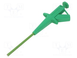 Clip-on probe; 4A; Urated: 1kV; green; Overall len: 155mm