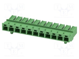 PCB connector, nominal cross section: 4 mm?, color: green, n