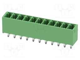 PCB headers, nominal cross section: 1.5 mm?, color: green, n