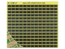 Board: universal; single sided,prototyping; W: 90mm; L: 100mm