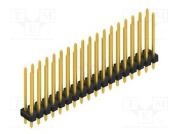 Connector: pin strips; pin header; male; PIN: 36; 2.54mm; THT; 2x18