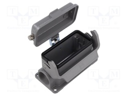Han B Base SM LC 1 Lever Metal Cover