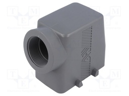Enclosure: for HDC connectors; T-Type; size 57.27; IP65; M32