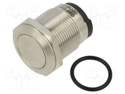 Switch: vandal resistant; Pos: 2; SPST; 10A/24VDC; IP65; OFF-(ON)