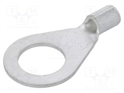 Ring terminal; M8; 1÷2.5mm2; crimped; for cable; non-insulated