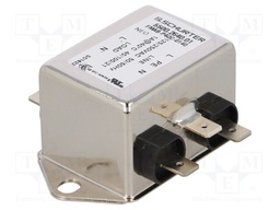 Filter: anti-interference; 250VAC; Ioper.max: 1A; Ir: 0.5mA