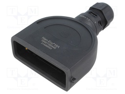 Enclosure: for rectangular connectors; Han Eco A; size 16A; M25