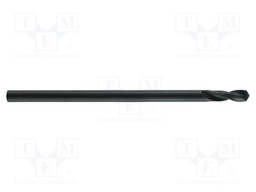 Drill bit; for metal; Ø: 6.2mm; L: 200mm; Working part len: 30mm