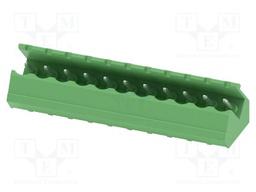 PCB headers, nominal cross section: 2.5 mm?, color: green, n
