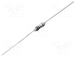 Resistor: metal film; THT; 100kΩ; 0.25W; ±0.1%; Ø2.3x6.3mm; axial