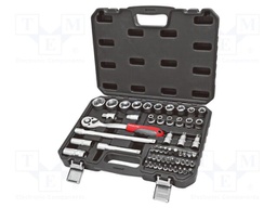 Wrenches set; 6-angles,socket spanner; Chrom-vanadium steel