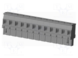 Connector: pluggable terminal block; plug; female; angled 90°