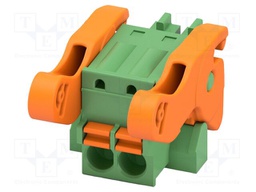 PCB connector, nominal cross section: 1.5 mm?, color: green,