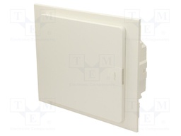 Enclosure: for modular components; IP40; No.of mod: 12