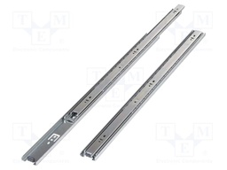 Ball guide; L: 700mm; H: 45mm; 50kg