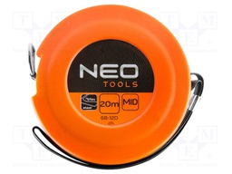 Measuring tape; L: 20m; Width: 9.5mm