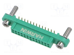 PCB Receptacle, Wire-to-Board, 1.25 mm, 2 Rows, 26 Contacts, Surface Mount, Gecko SL G125 Series