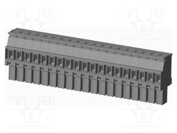 Connector: pluggable terminal block; plug; female; angled 90°