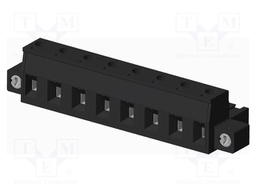 Connector: pluggable terminal block; plug; female; straight; 300V