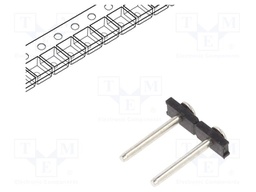 Connector: pin strips; pin header; PIN: 2; SMT; 7A; 300V; straight