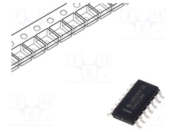 IC: digital; NAND; Ch: 4; IN: 2; CMOS; SMD; SOIC14; 3÷18VDC; -55÷125°C