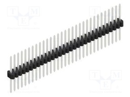 Connector: pin strips; pin header; male; PIN: 31; 1.27mm; THT; 1x31