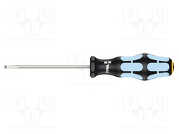 Screwdriver; slot; 4,0x0,8mm; Blade length: 100mm