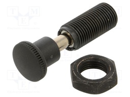 Indexing plungers; Thread: M16; 8mm; steel; steel