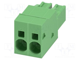 PCB connector, nominal cross section: 6 mm?, color: green, n