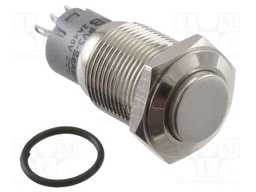 Switch: vandal resistant; Pos: 2; SPDT; 2A/48VDC; IP40; ON-(ON)