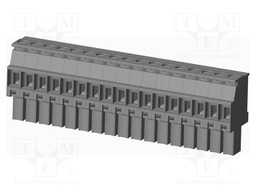 Connector: pluggable terminal block; plug; female; angled 90°