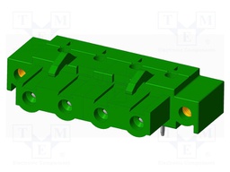 Connector: pluggable terminal block; socket; female; angled 90°