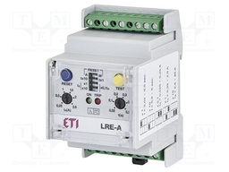 Earth leakage Relay; for DIN rail mounting; IP20; -10÷60°C; 3VA