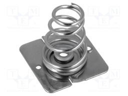 Spring contact; Mounting: screw; Size: C,R14; Batt.no: 1