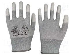 Protective gloves; ESD; XL; Features: dissipative; IEC 61340-5-1