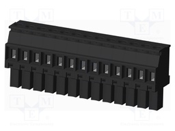 Connector: pluggable terminal block; plug; female; angled 90°