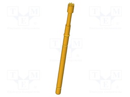 Test needle; Operational spring compression: 4mm; 5A; Ø: 2mm; 1.5N