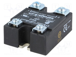 Relay: solid state; Ucntrl: 4÷32VDC; 90A; 48÷530VAC; -40÷80°C; IP00