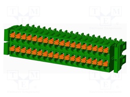 Connector: pluggable terminal block; plug; female; straight; 5.5A