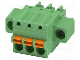 PCB connector, nominal cross section: 1.5 mm?, color: green,